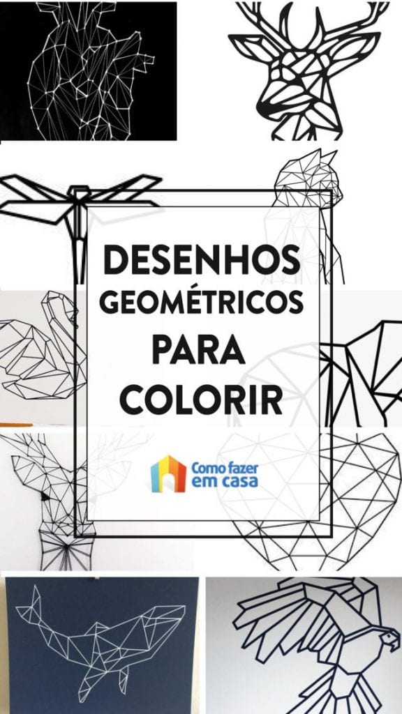 Desenhos geométricos para colorir (2)