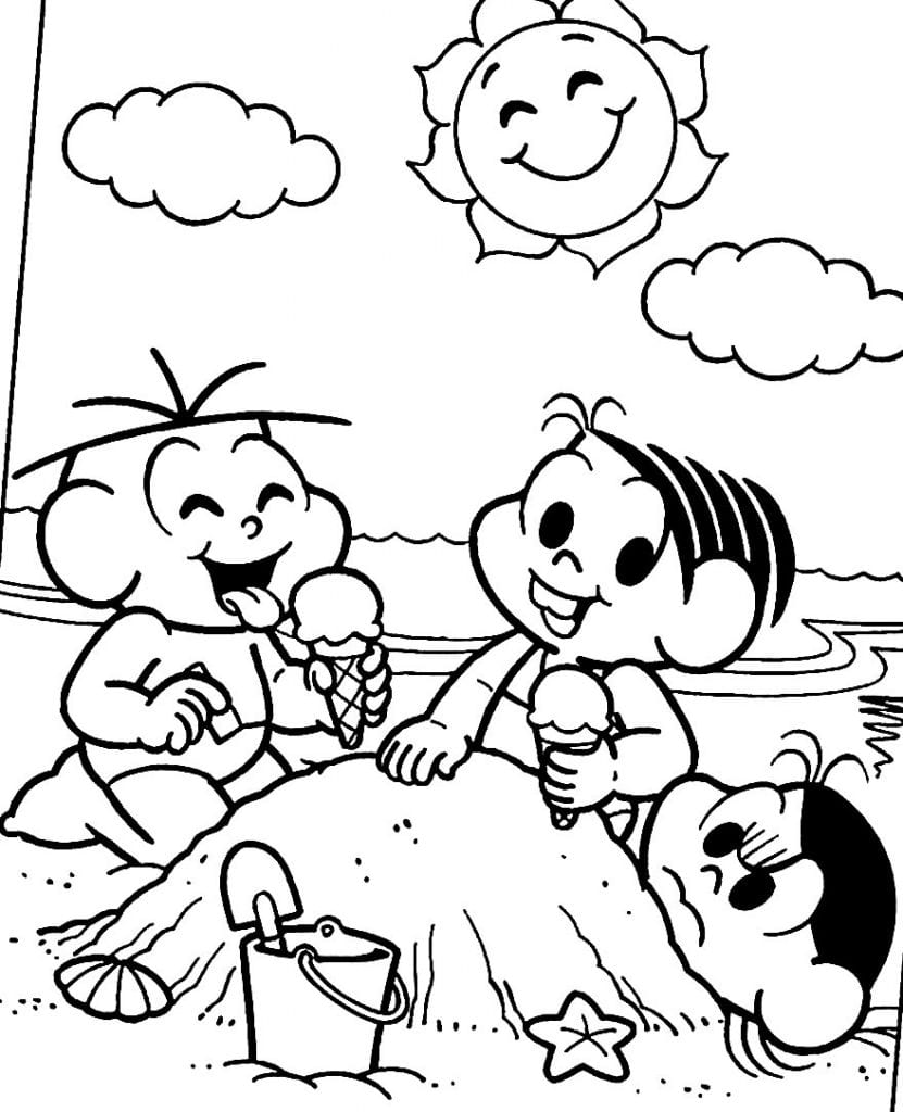 Desenhos da Turma da Mônica para