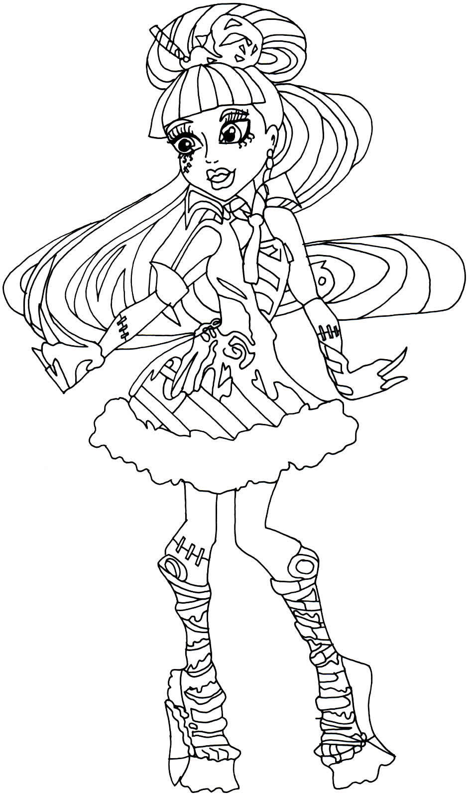 Desenho de Monster High