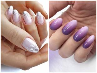 Unhas de gel simples e decoradas 2020