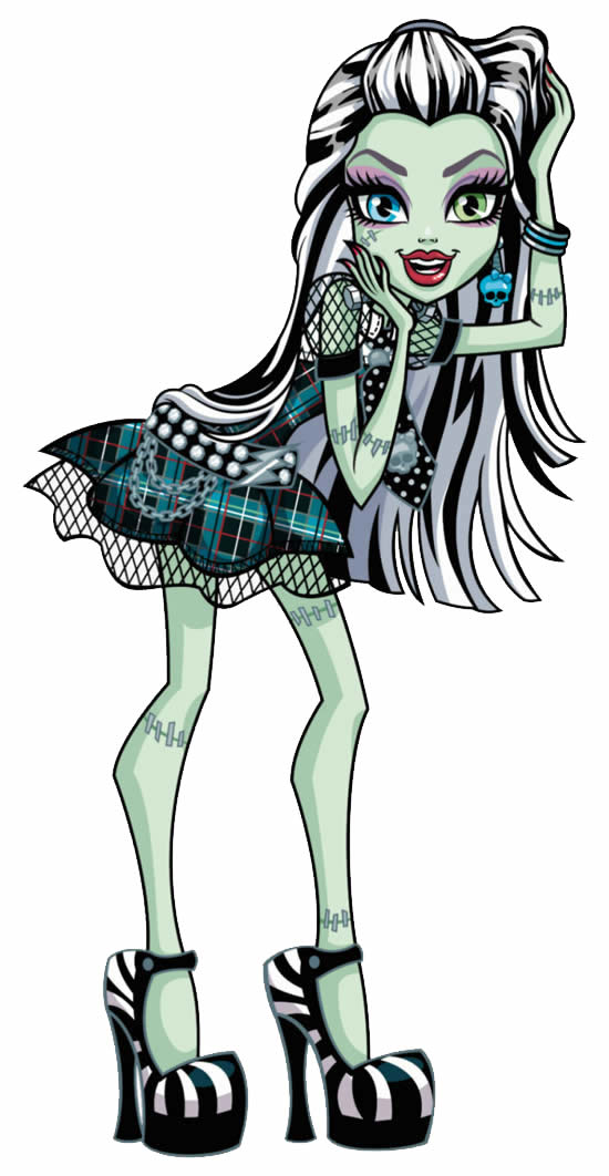 Desenho colorido de Monster High