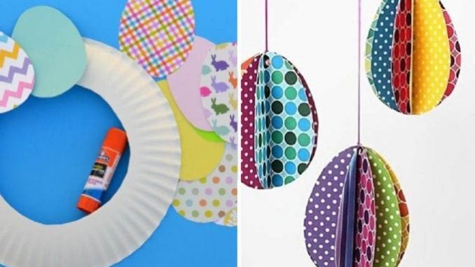 decoracao de pascoa com moldes e passo a passo (1)