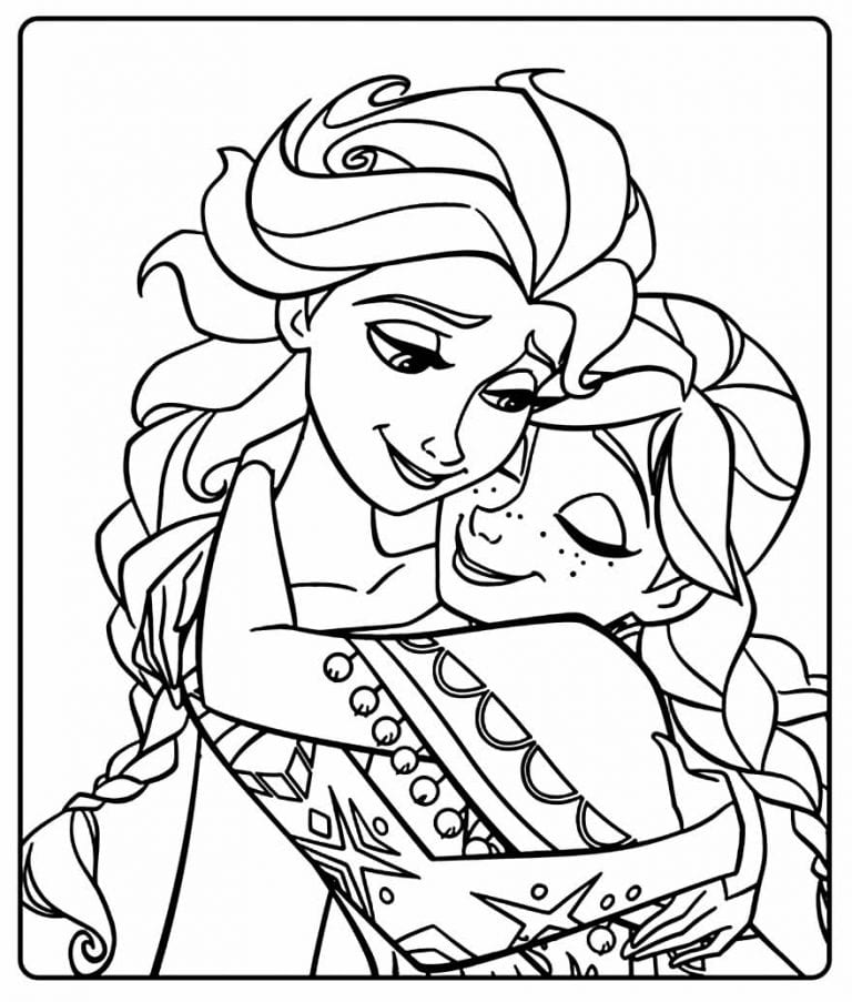 50+ Desenhos da Frozen para colorir - Como fazer em casa