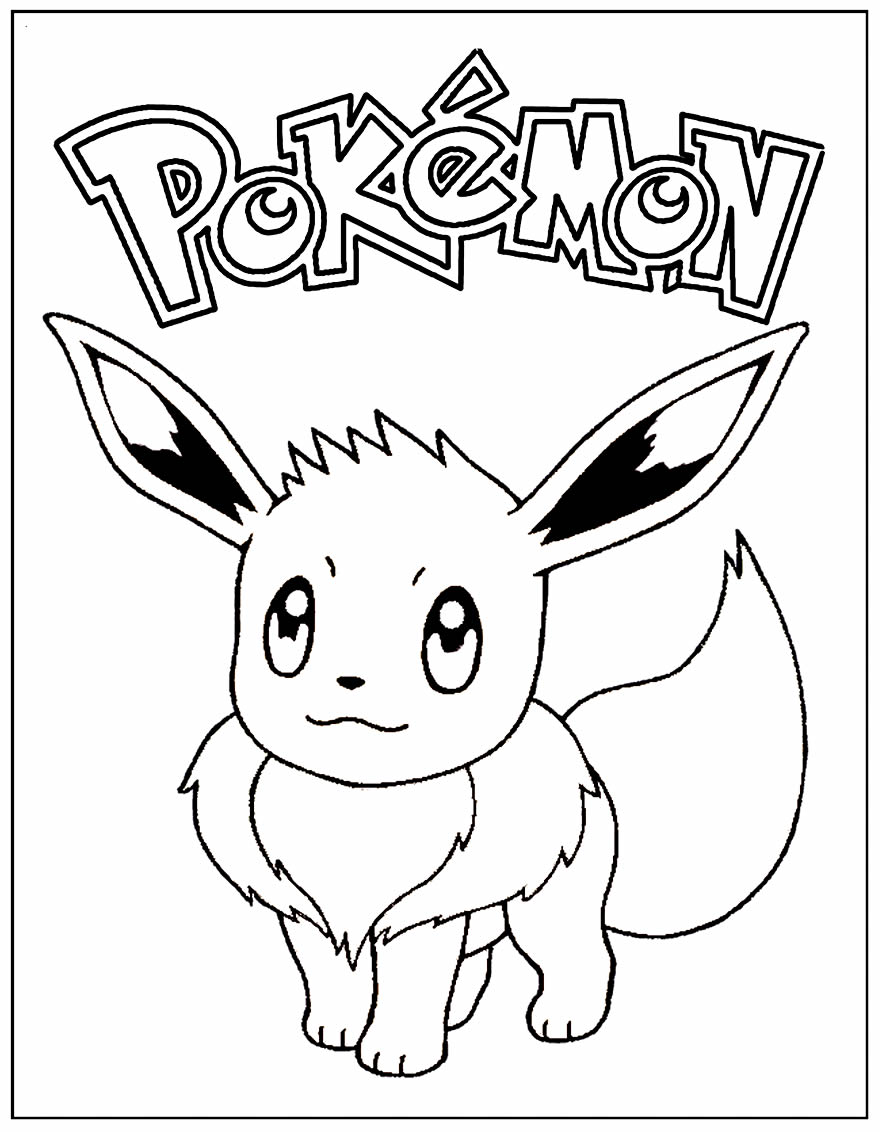 Desenho da Eevee - Pokemon