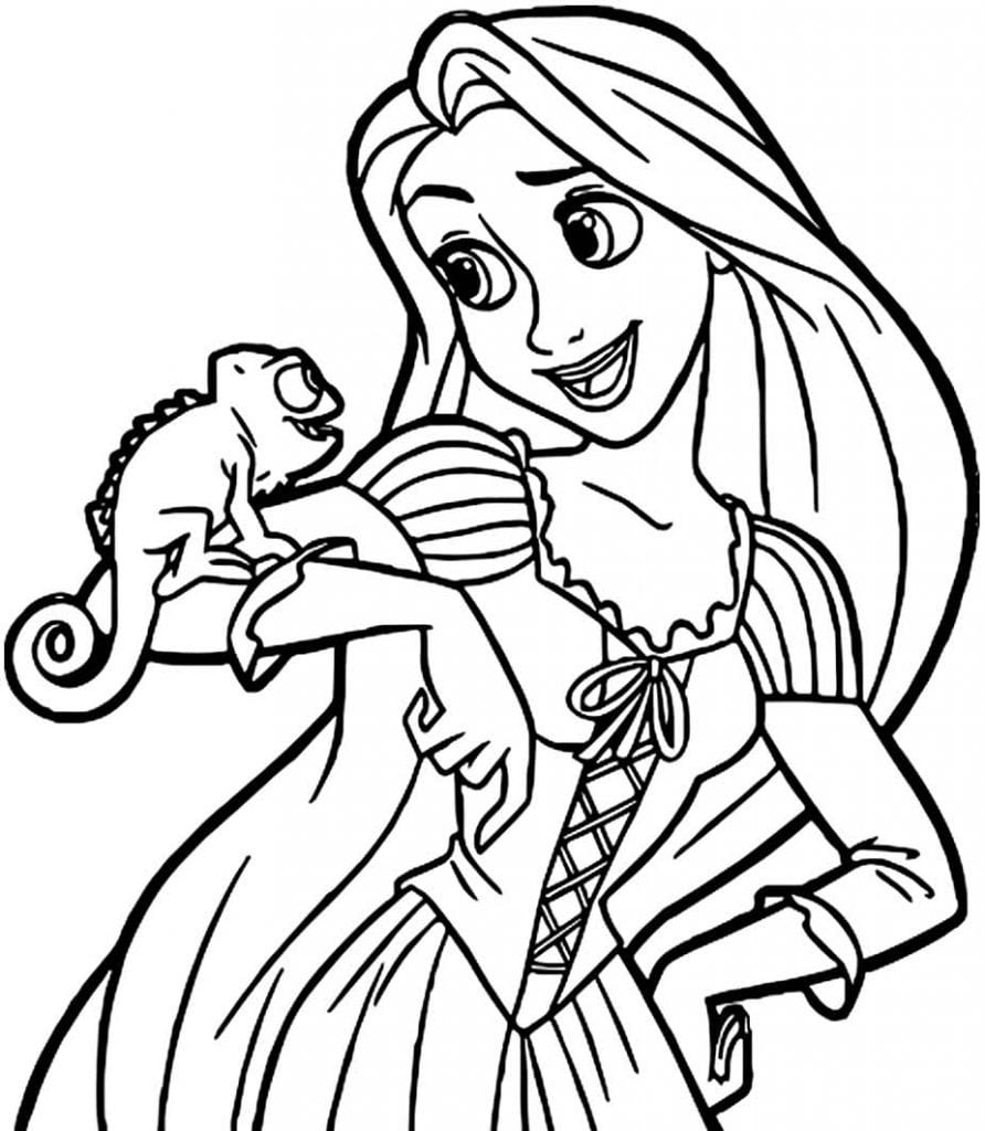Disegni Rapunzel Da Colorare Rapunzel Imagens Para Colorir Rapunzel 
