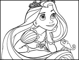 Eduarda  Rosto para maquiar, Rapunzel para colorir, Desenho de rosto