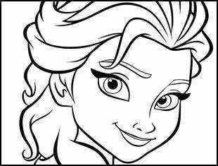 Desenhos da Frozen para colorir