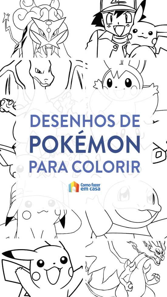 51 melhor ideia de Pokemon para colorir