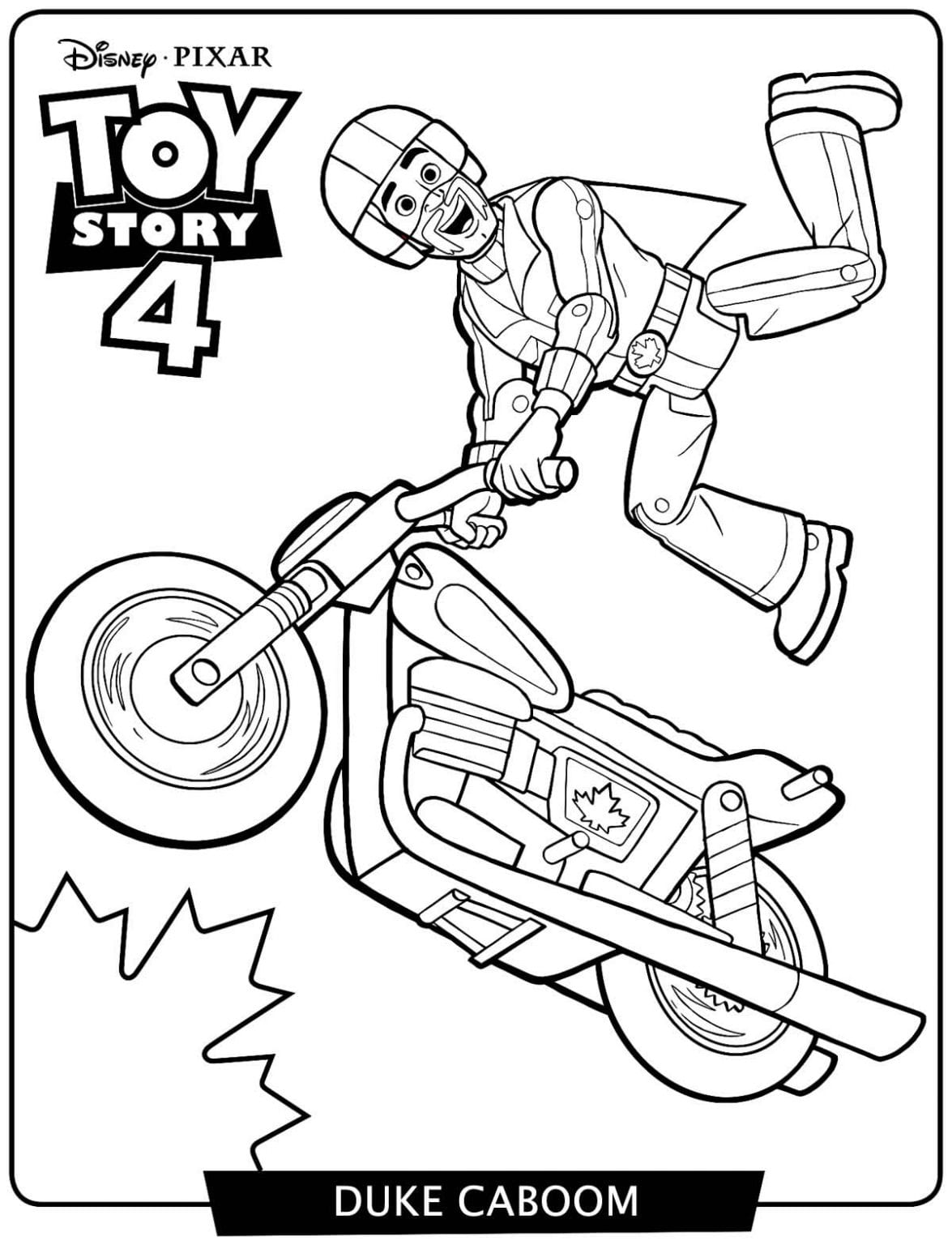 Desenhos para colorir de Toy Story 4 | Como fazer em casa