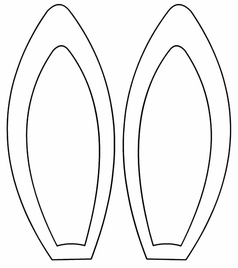 Molde de orelhas de coelho