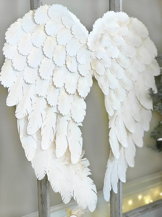 Asas de anjo para decoração