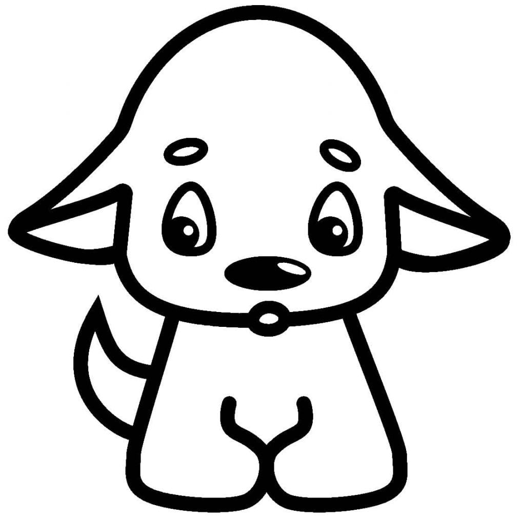 50+ Desenhos de cachorrinhos para colorir | Como fazer em casa