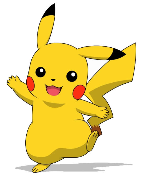 Desenho de Pikachu