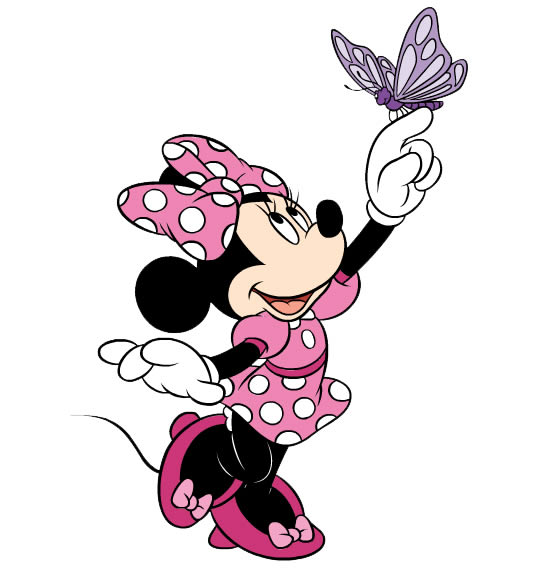 Desenho da Minnie Mouse