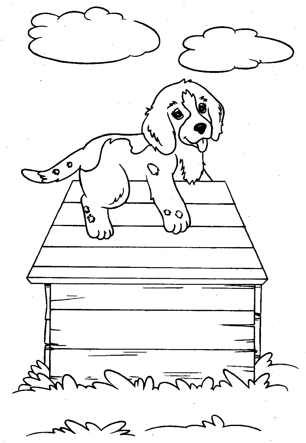 Desenho de cachorro para imprimir