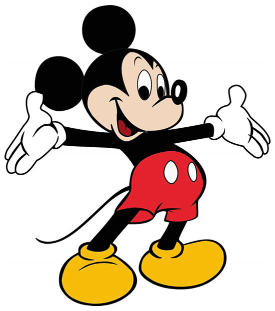 Desenho do Mickey Mouse