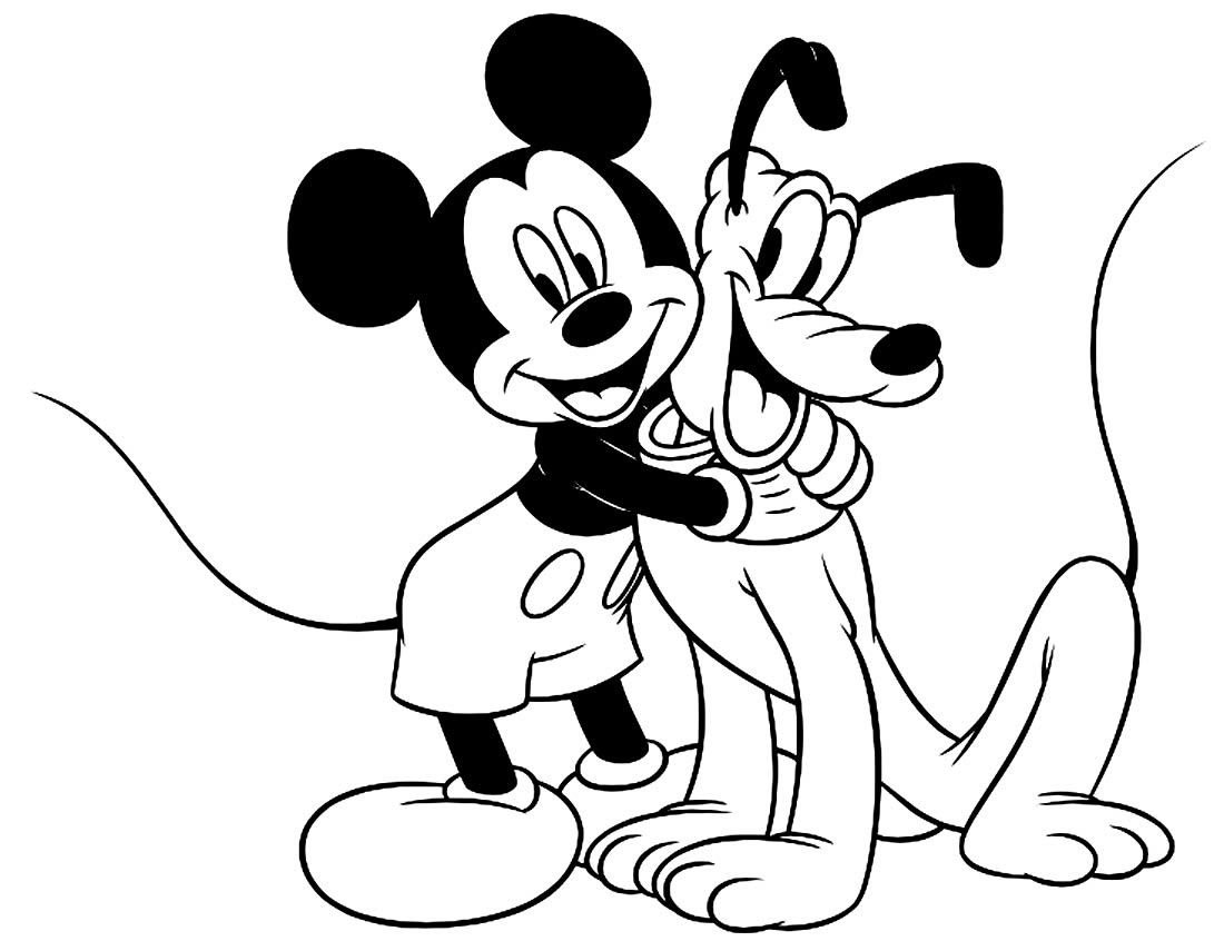 Desenhos Do Mickey Para Colorir E Imprimir Como Fazer Em Casa 2640