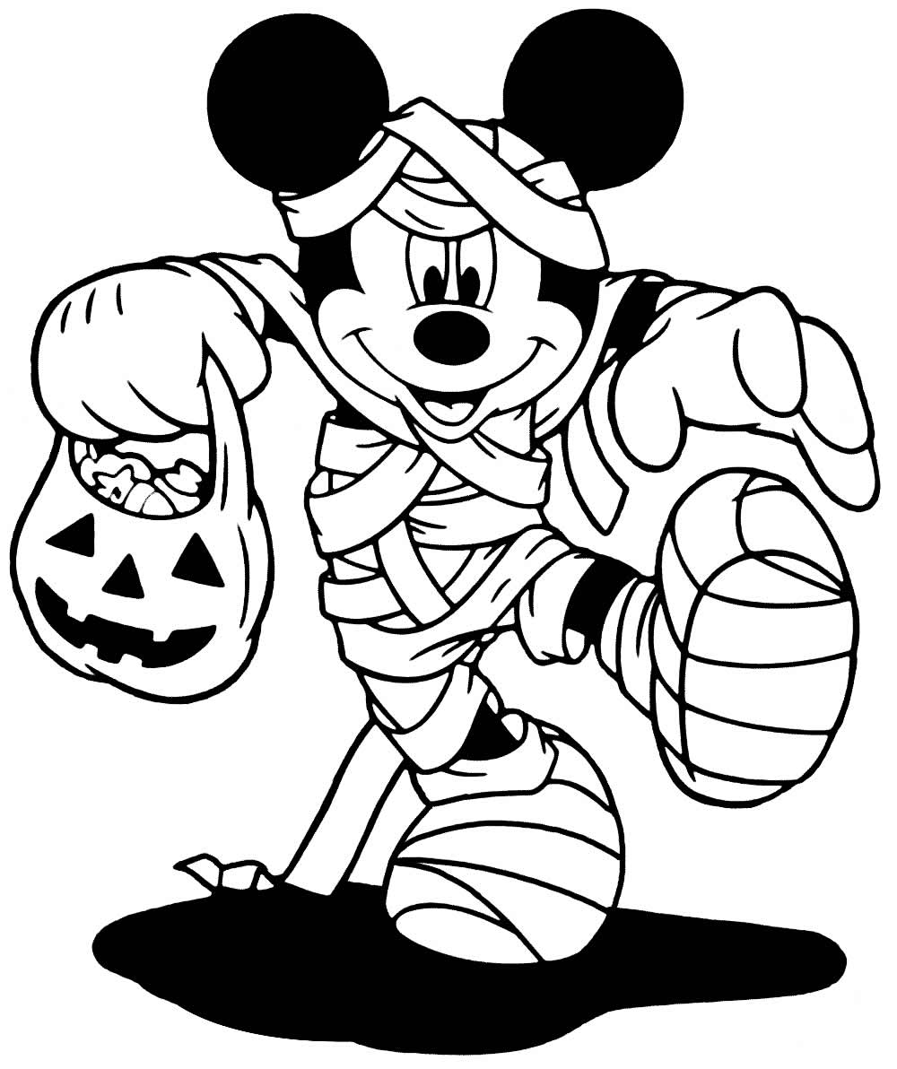 Desenho divertido do Mickey