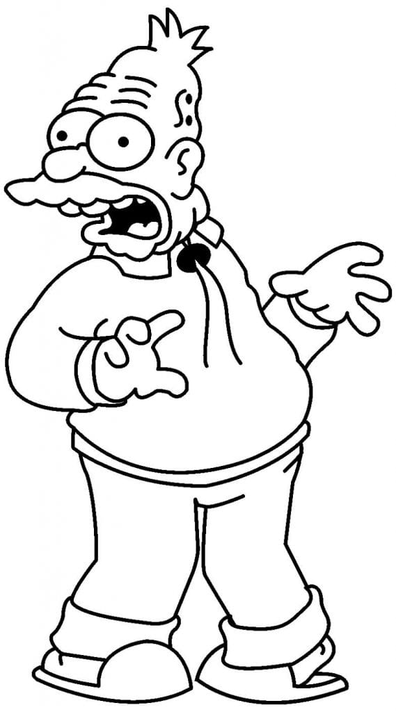 50+ Desenhos dos Simpsons para colorir | Como fazer em casa