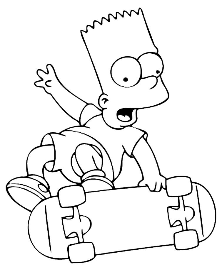 Bart Simpson - Desenhos dos Simpsons