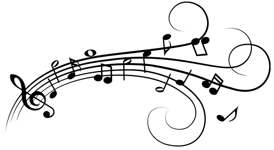 Moldes de notas musicais para imprimir