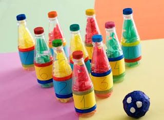 Brinquedos feitos com garrafa pet