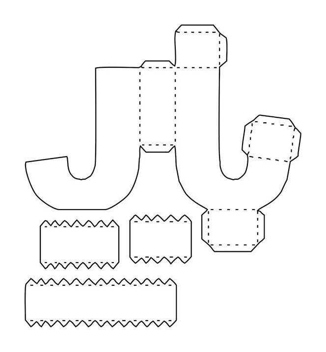 Como Fazer Letras 3d Como Fazer Em Casa Com Moldes