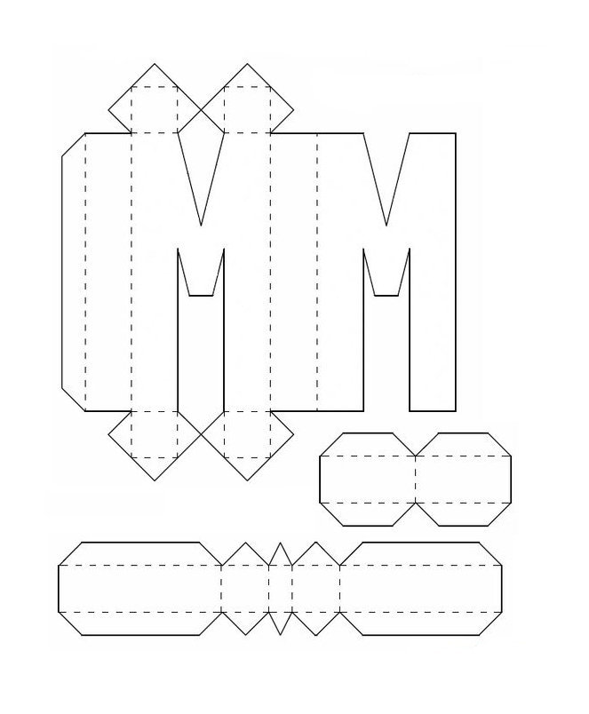 Como Fazer Letras 3d Como Fazer Em Casa Com Moldes