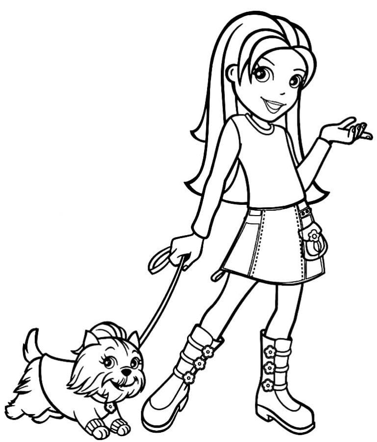 Desenhos Para Colorir Da Polly Pocket Como Fazer Em Casa