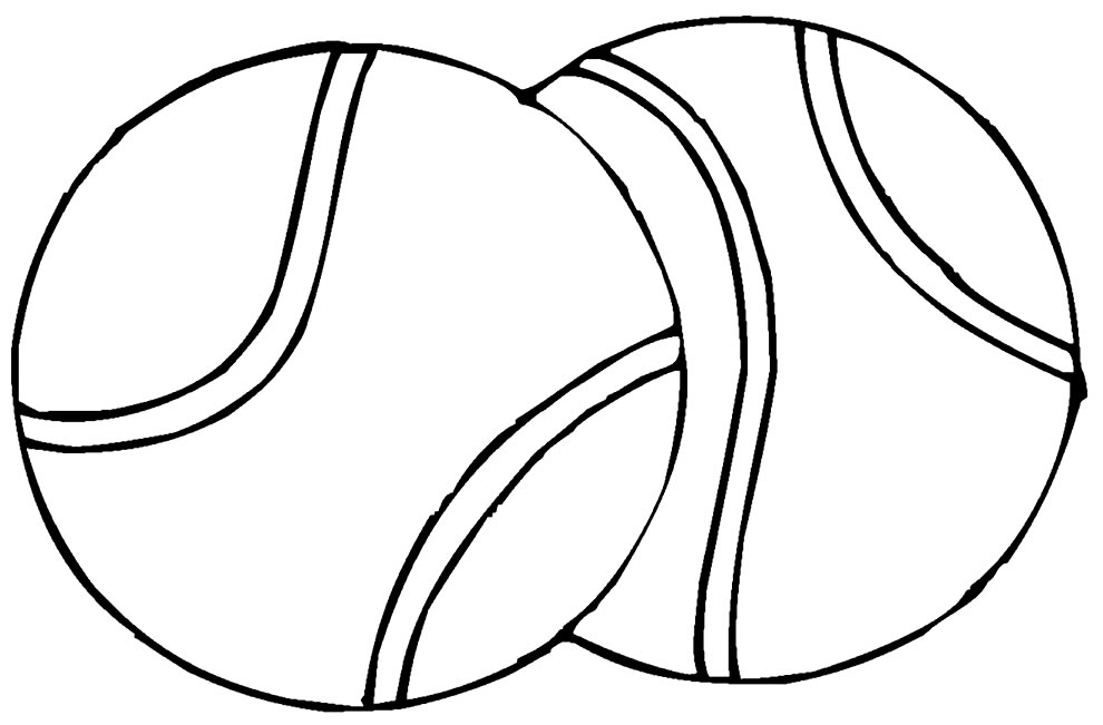 Desenho de bola para colorir