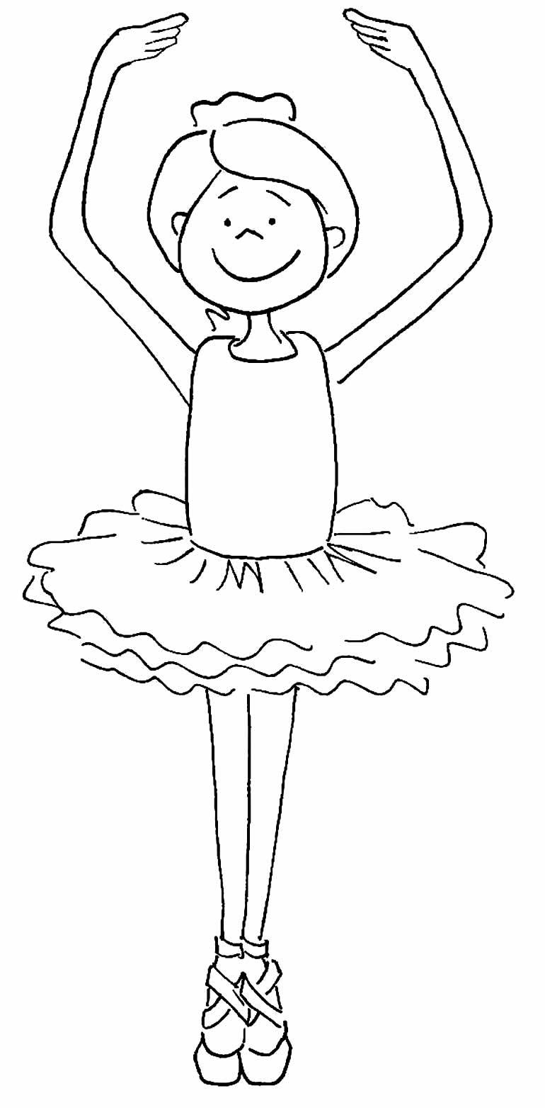 Desenho de Bailarina