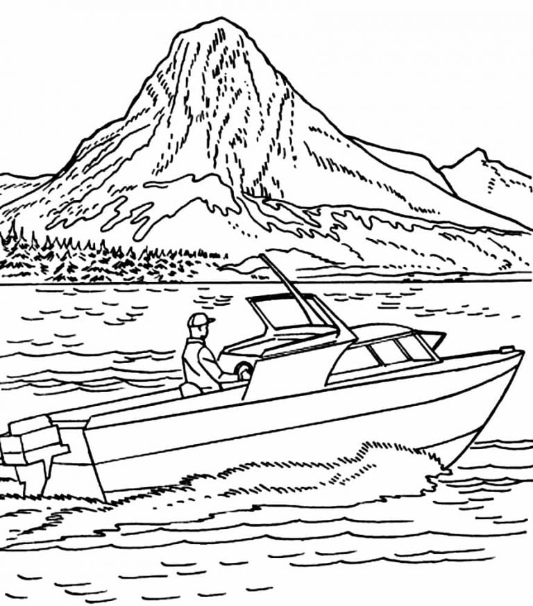 30+ Desenhos de Barcos e Navios para colorir - Como fazer em casa