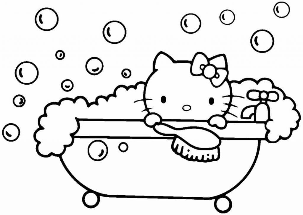 50 Desenhos Para Colorir Da Hello Kitty Como Fazer Em Casa 6551