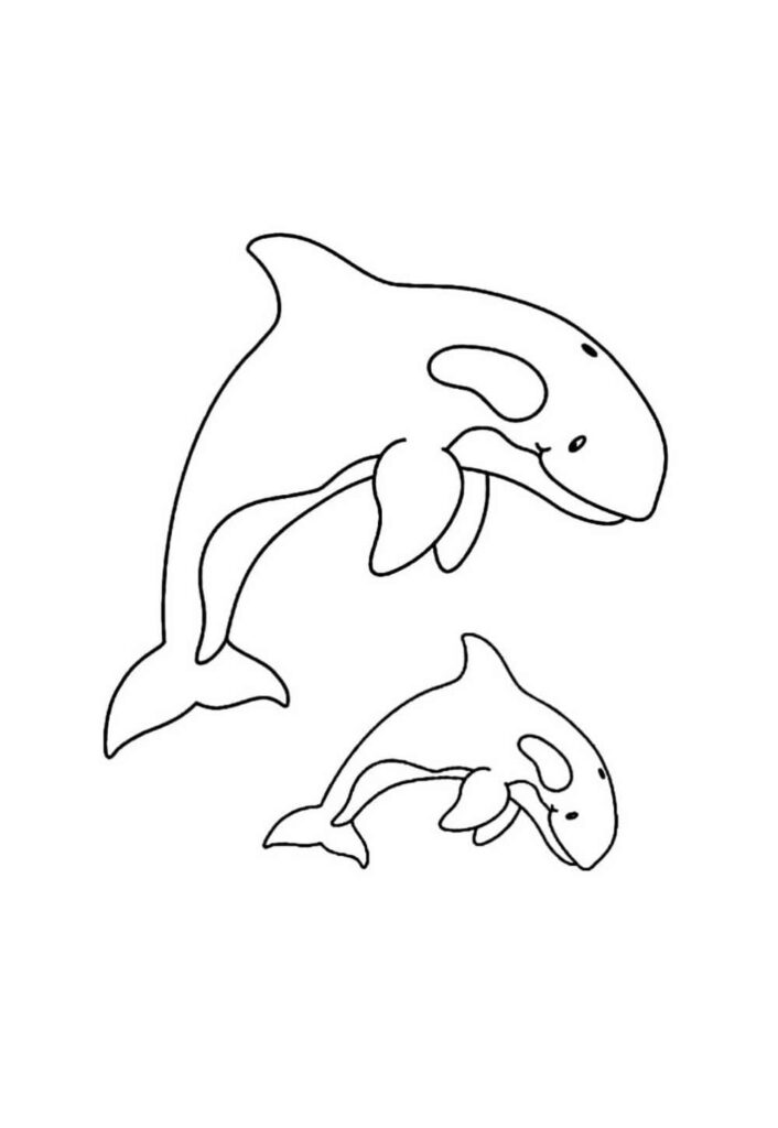 Desenho de Peixes para colorir