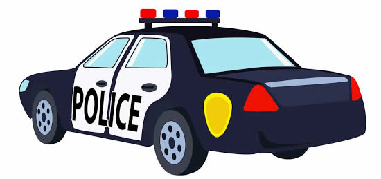Molde de Carro de Polícia