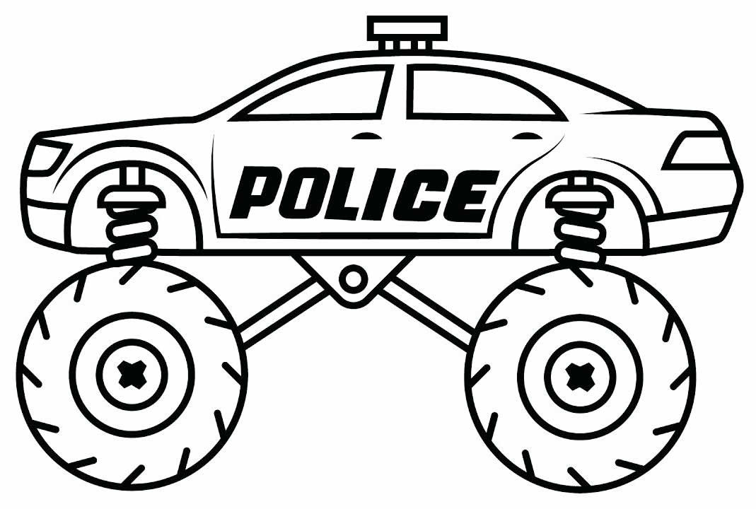 Desenho de Polícia a correr para Colorir - Colorir.com