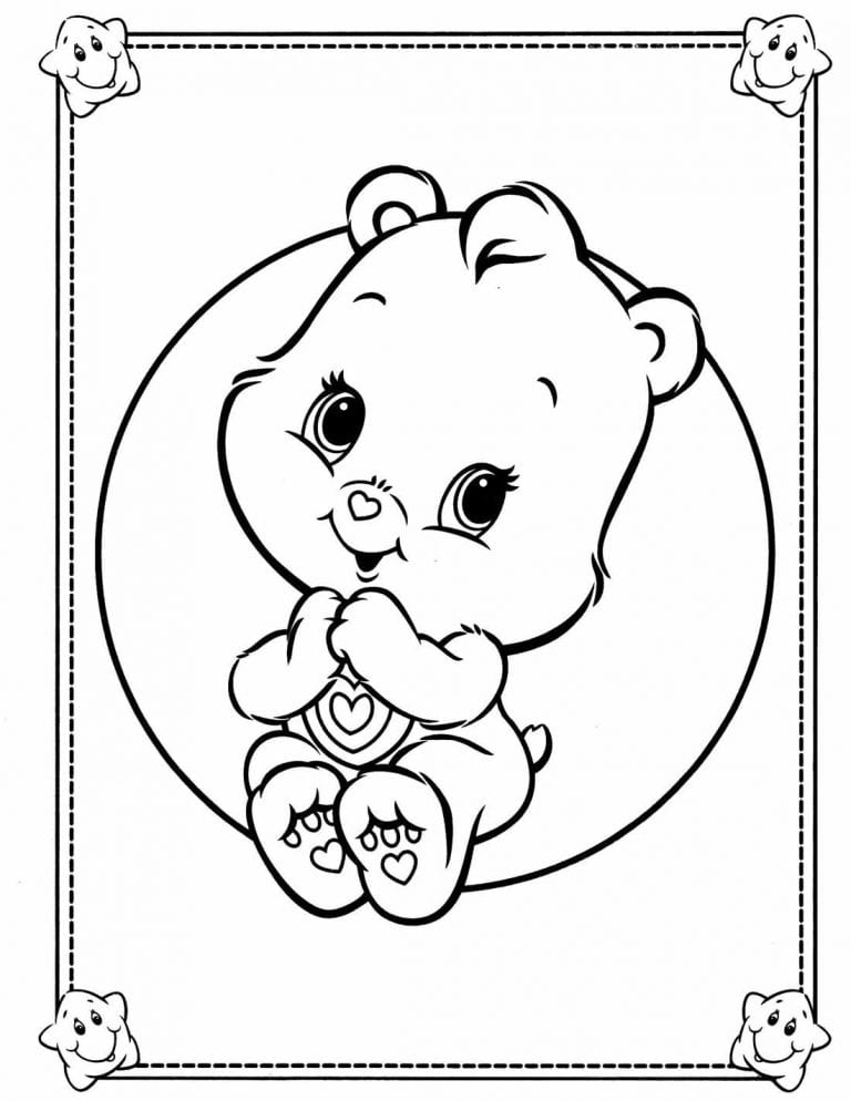 30+ Desenhos para colorir dos Ursinhos Carinhosos - Como fazer em casa
