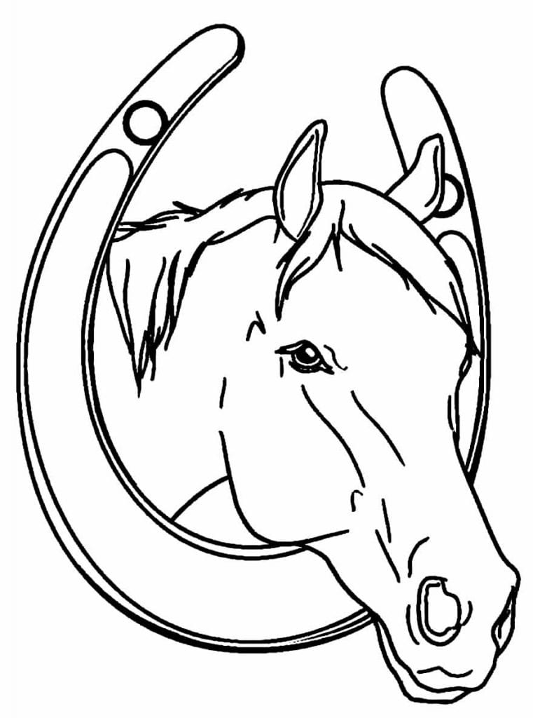 50+ Desenhos para colorir de Cavalos - Como fazer em casa