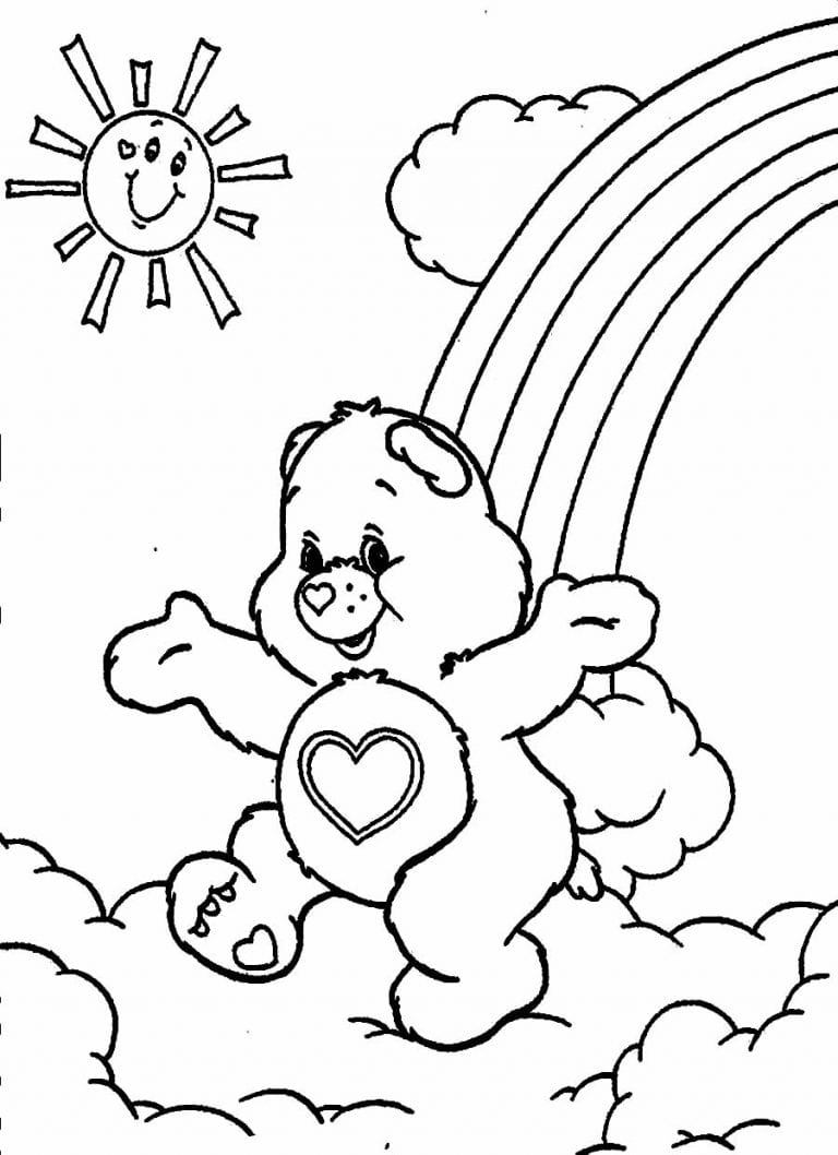30+ Desenhos para colorir dos Ursinhos Carinhosos - Como fazer em casa