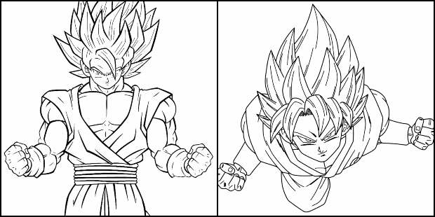 Desenhos para colorir de Goku