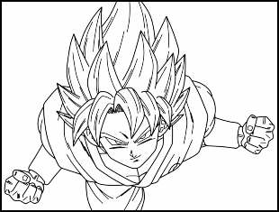 Desenhos para colorir de Goku