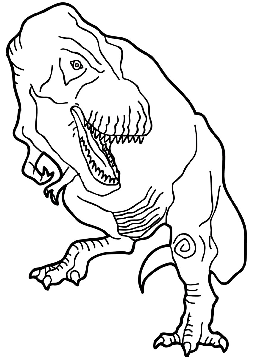 Molde de T-Rex para imprimir