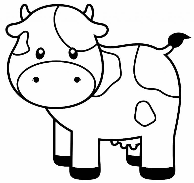 50+ Desenhos para colorir de Vaquinha - Como fazer em casa