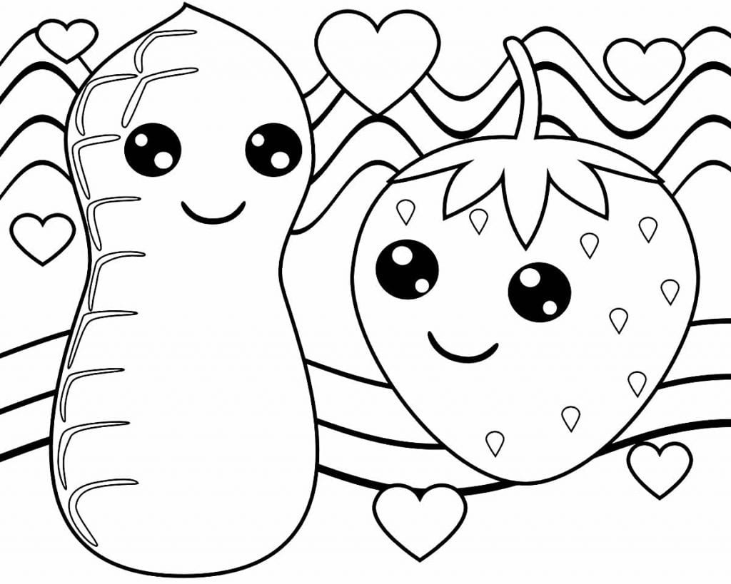 Desenhos De Kawaii Para Colorir Como Fazer Em Casa