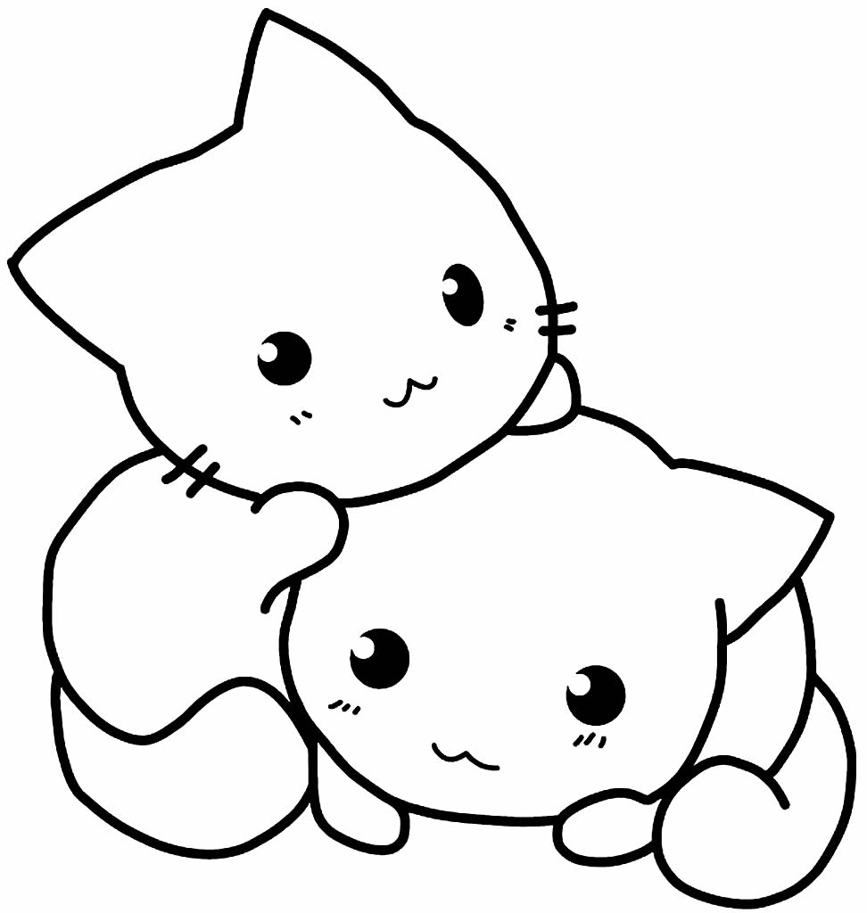 Desenhos Kawaii Para Colorir