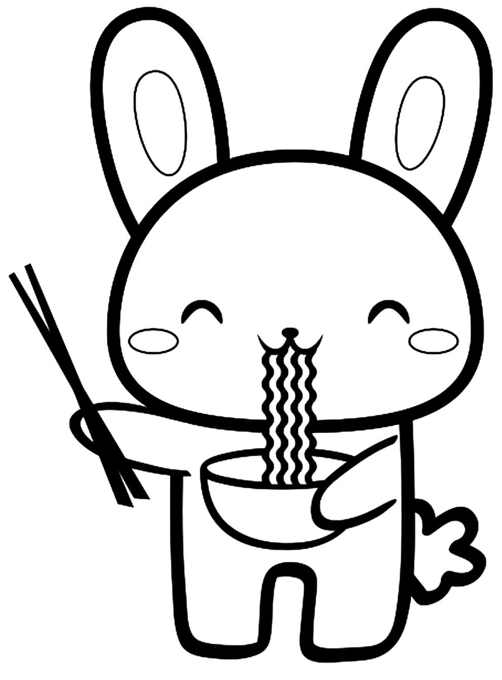 50+ Desenhos de Kawaii para colorir - Como fazer em casa