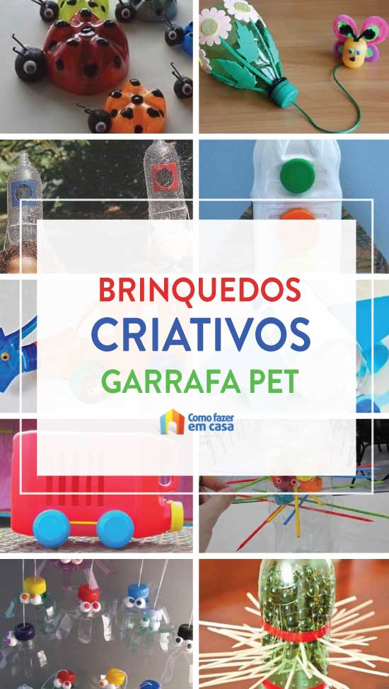 Brinquedos Reciclados com Garrafa PET