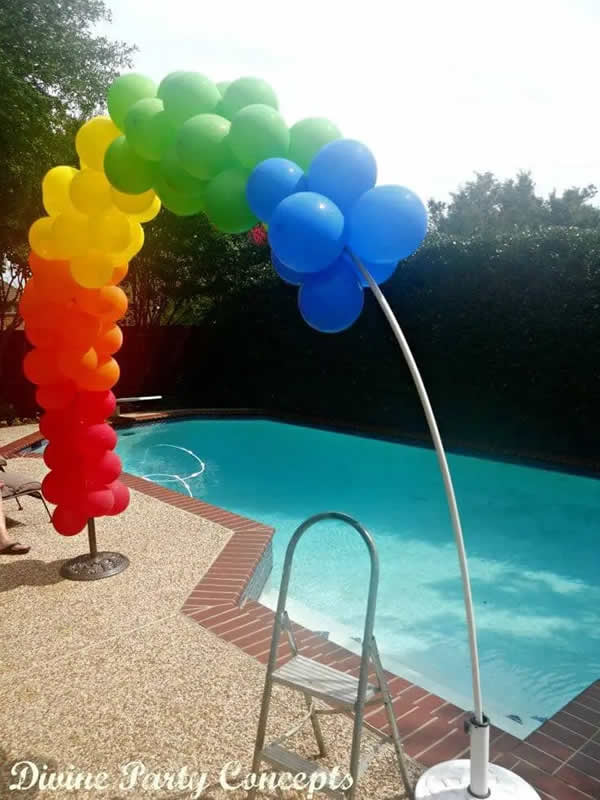 Enfeites com Balões para Dia das Crianças
