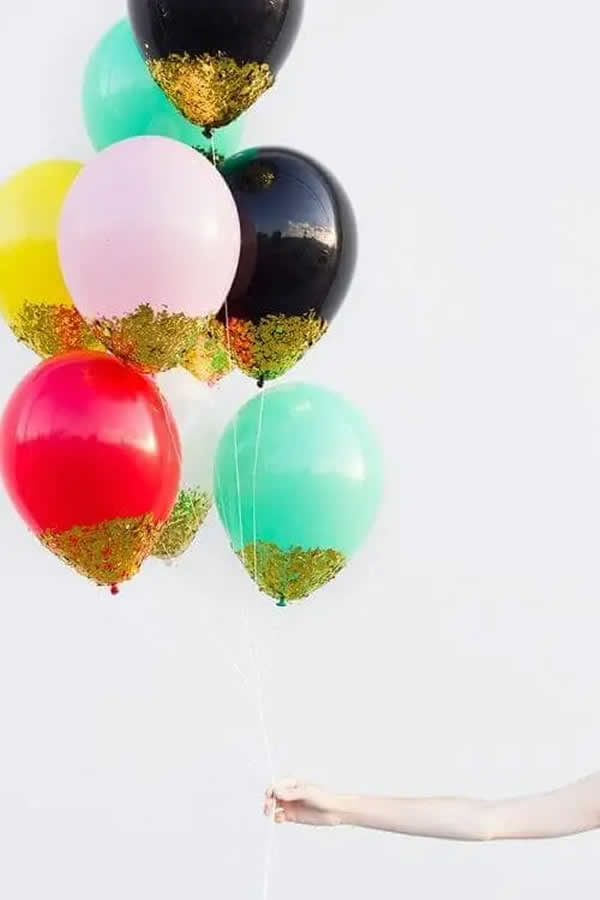 Enfeites com Balões para Dia das Crianças