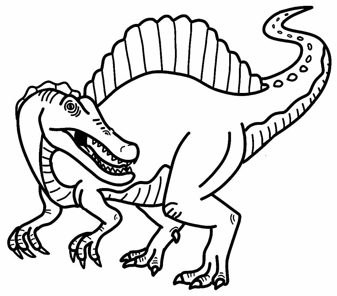Imagem de Dinossauro para colorir